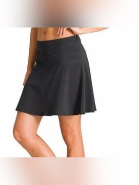 Athleta Ace Tennis Skort Black Golf Athletic Skort Size 4
